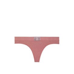 Трусики стрінги Logo Cotton Shine Patch Thong Panty Victoria’s Secret
