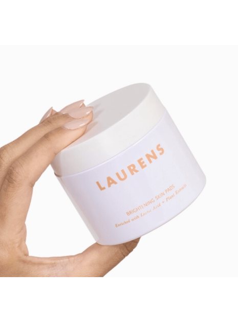 Очищаючі пади для обличчя Laurens Skincare Brightening Skin Pads 50 шт Очищаючі пади для обличчя Laurens Skincare Brightening Skin Pads 50 шт