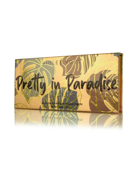 Палетка тіней, бронзера та рум'ян Violet Voss Cosmetics Pretty In Paradise Face & Shadow Palette 14 g
