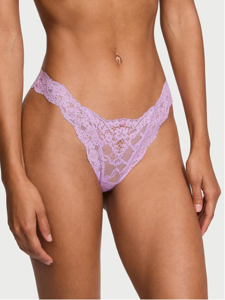 Мереживні трусики бразиліана Lace Brazilian Panty Victoria's Secret