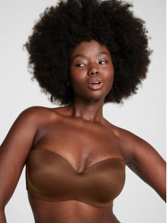  Бюстгалтер Victoria's Secret  Wear Everywhere Push-Up Strapless Bra Ganache