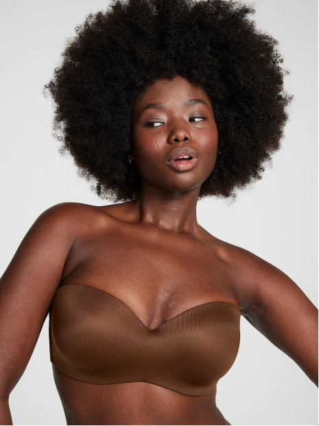 Бюстгалтер Victoria's Secret Wear Everywhere Push-Up Strapless Bra Ganache