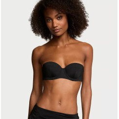 Купальник  Victoria's Secret  Essential Uplift Strapless  Black + бразиліани 
