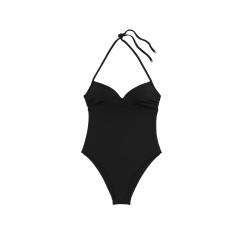Купальник  Victoria's Secret Essential Push-Up Cheeky One-Piece Swimsuit Pure Black