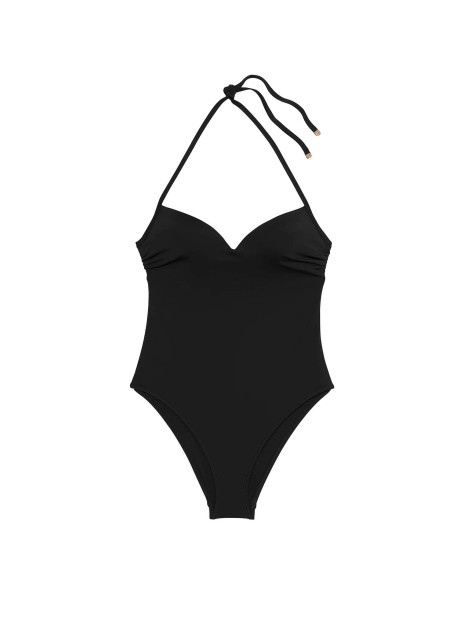 Купальник Victoria's Secret Essential Push-Up Cheeky One-Piece Swimsuit Pure Black