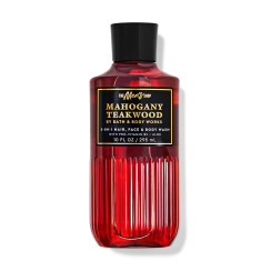 Шампунь для волосся та гель для душу 3в1 Bath and Body Works 3-in-1 Hair & Body Mahogany Teakwood