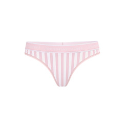 Бавовняні трусики-стрінги з логотипом Victoria's Secret 