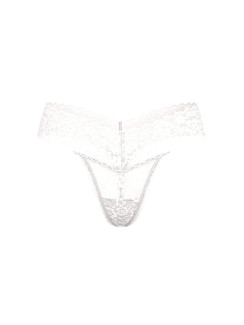 Мереживні трусики-стрінги від Victoria's Secret Coconut White