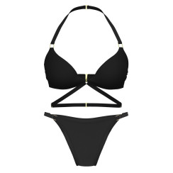 Купальник  Victoria's Secret Archives Sexy Cut-Out Strappy Black 