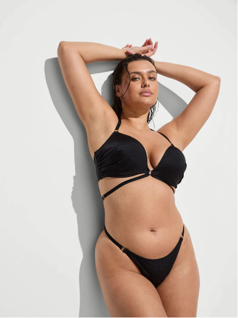 Купальник Victoria's Secret Archives Sexy Cut-Out Strappy Black