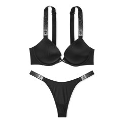 Комплект білизни з пушапом зі стразами Shine Strap Victoria's Secret 