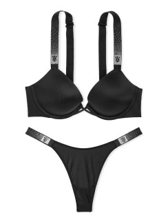 Комплект білизни з пушапом зі стразами Shine Strap Victoria's Secret 
