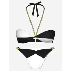 Купальник  Victoria's Secret Archives Chains Halter Bandeau