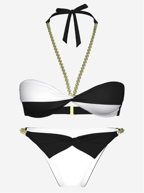 Купальник Victoria's Secret Archives Chains Halter Bandeau