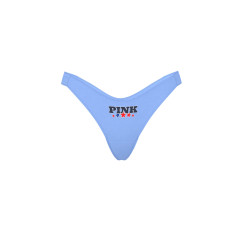 Котонові трусики стрінги Pink Blue Stars Graphic