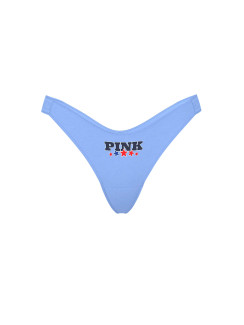 Котонові трусики стрінги Pink Blue Stars Graphic