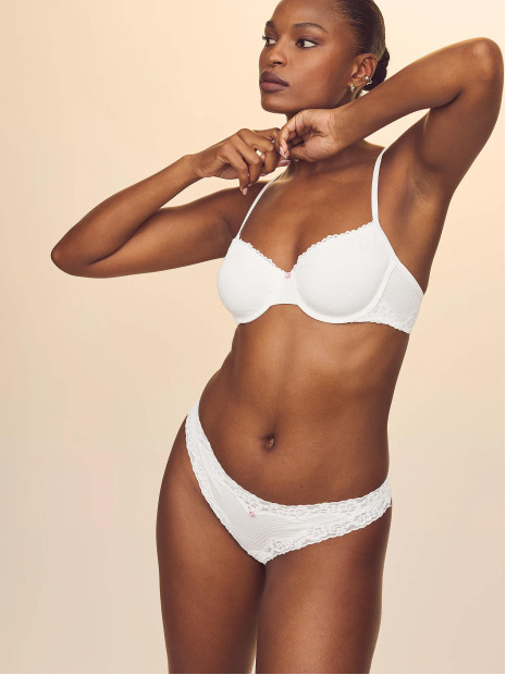 Трусики стрінги Victoria's Secret Vs White