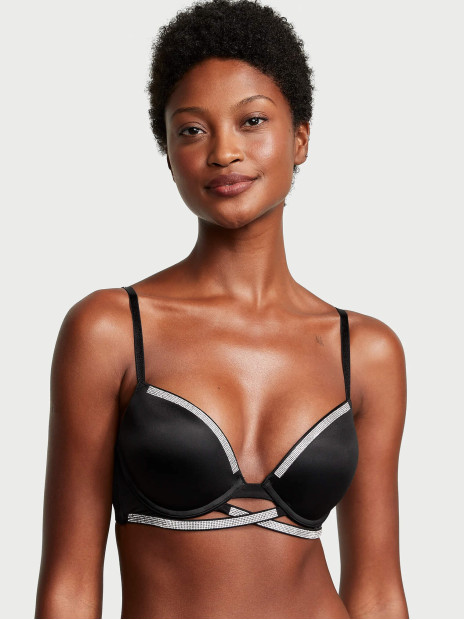 Бюстгалтер Victoria's Secret Shine Cradle Push-Up Bra Black