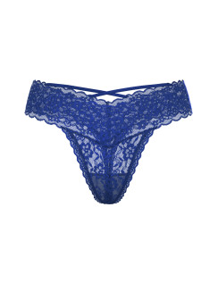 Мереживні трусики-стрінги Victoria's Secret Royal Blue