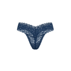 Мереживні трусики-стрінги Victoria's Secret Midnight Sea