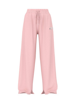 Жіночі спортивні штани PINK Ivy Fleece Wide-Leg із розрізами на штанинах (Doll house)
