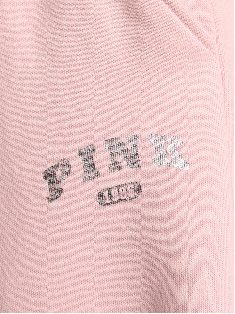 Жіночі спортивні штани PINK Ivy Fleece Wide-Leg із розрізами на штанинах (Doll house)