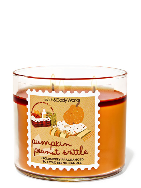 Свічка Pumpkin Peanut Brittle Bath and Body Works