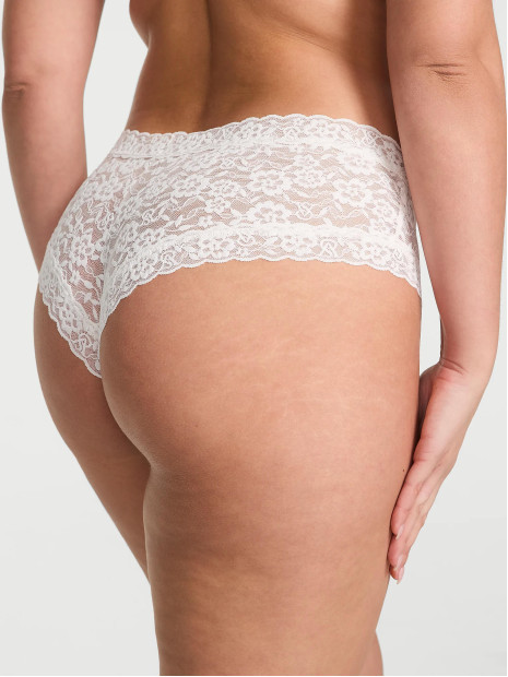 Мереживні трусики чіки Victoria's Secret Coconut White