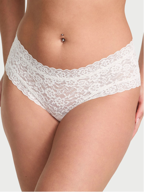 Мереживні трусики чіки Victoria's Secret Coconut White