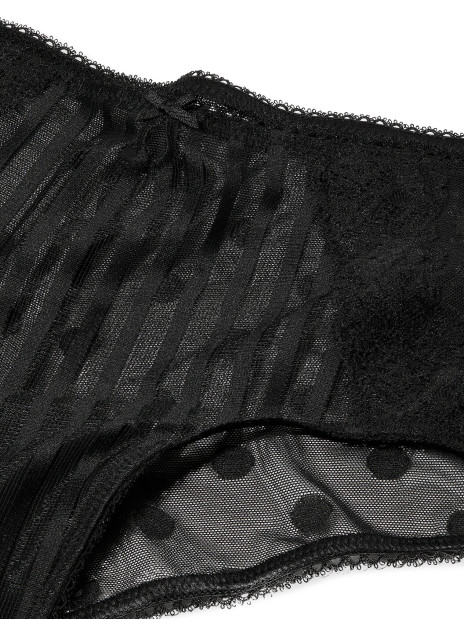 Мереживні трусики чіки Victoria's Secret Black