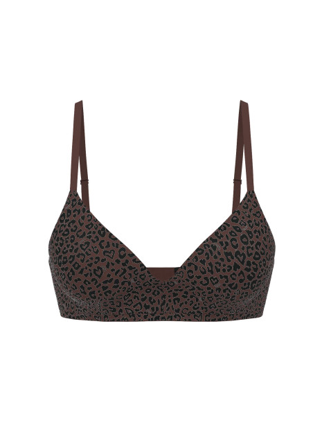 Бюстгальтер Pink Wear Everywhere Push-Up Wireless Bra Ganache Leopard Print