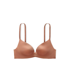  Бюстгалтер Victoria's Secret So Obsessed Smooth Wireless Push-Up Bra  - колір Caramel