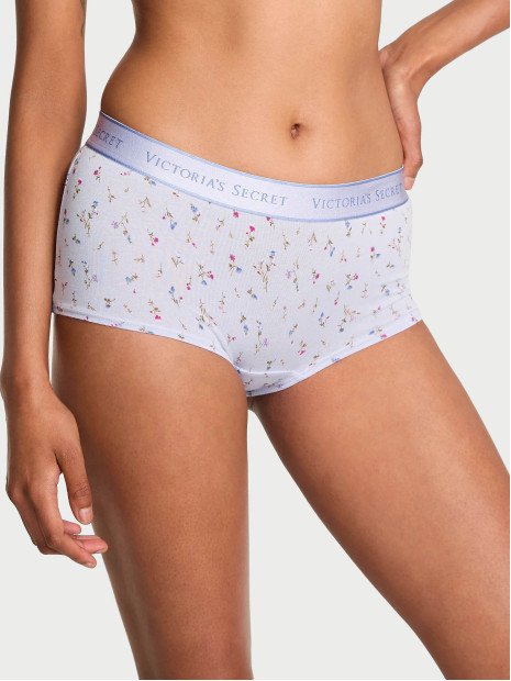 Бавовняні шортики від Victoria's Secret Soft Iris Ditsy Floral