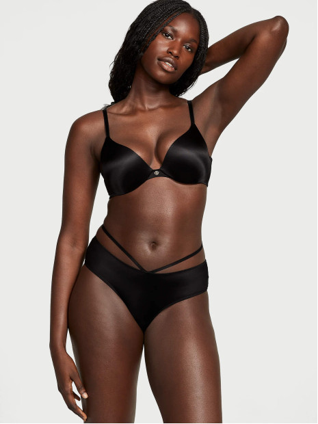 Бюстгалтер Victoria's Secret So Obsessed Smooth Push-Up Bra - колір Black