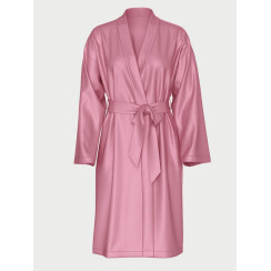 Сатиновий халат Victoria's Secret Satin Midi Robe (рожевий)