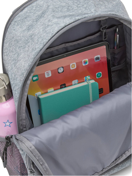 Рюкзак Pink Classic Canvas Backpack - Heather Grey Рюкзак Pink Classic Canvas Backpack - Heather Grey