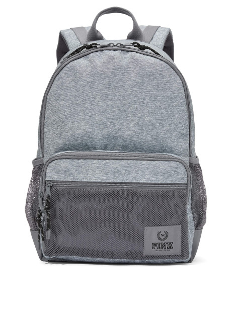Рюкзак Pink Classic Canvas Backpack - Heather Grey