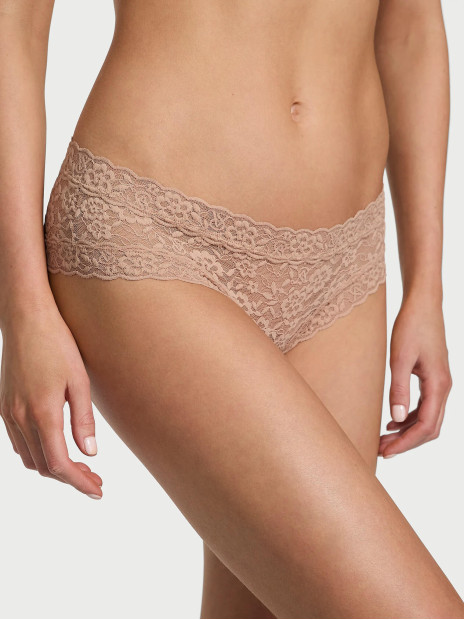 Мереживні трусики чіки Victoria's Secret Praline
