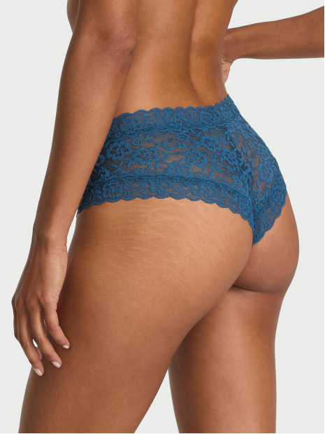 Мереживні трусики чіки Victoria's Secret Midnight Sea