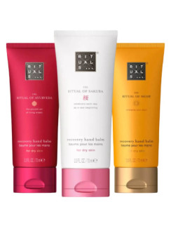 Подарунковий набір кремів для рук Rituals Hand Care Bestsellers Ayurveda + Sakura + Mehr 3 x hand/balm 70 мл 
