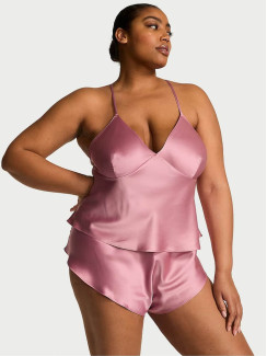 Сатинова піжама  Victoria's Secret Dusk Mauve Pink Satin