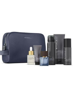 Подарунковий набір Rituals of Homme Набір L, 6 позицій + шкіряна косметичка NEW
