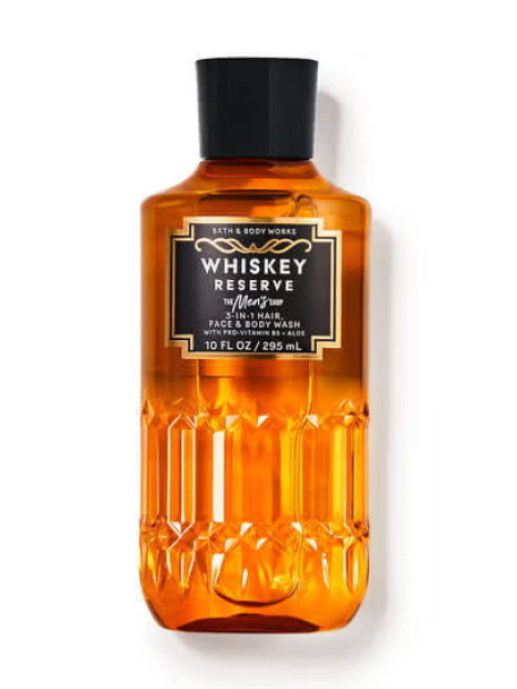 Шампунь для волосся та гель для душу 3в1 Bath and Body Works Hair & Body Whiskey Reserve