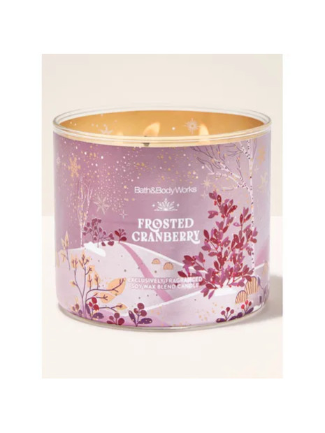 Свічка Frosted Cranberry Bath and Body Works