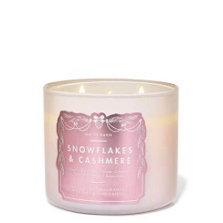 Свічка Snowflakes & Cashmere Bath and Body Works