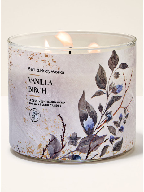 Свічка Vanilla Birch Bath and Body Works