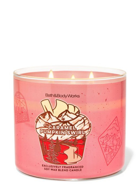 Свічка Caramel Pumpkin Swirl Bath and Body Works