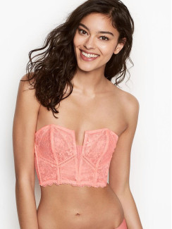 Бюстгальтер Victoria's Secret Lace Plunge Bustier