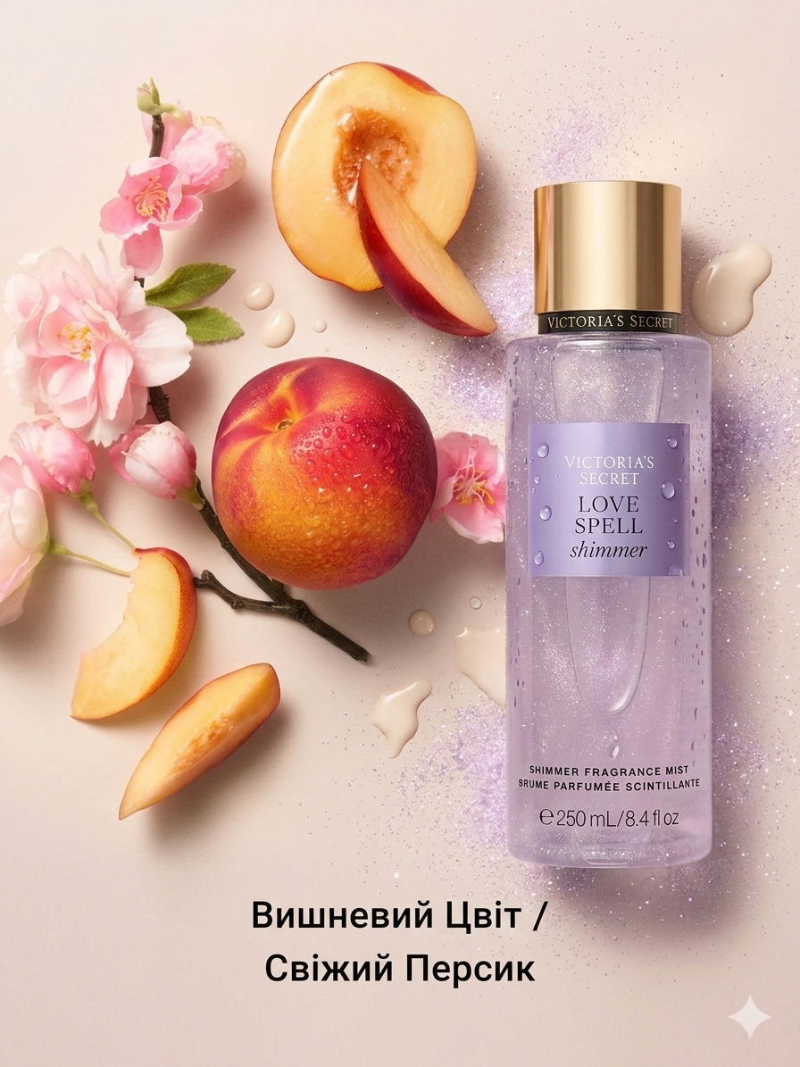 Спрей Love Spell Shimmer Victoria’s Secret